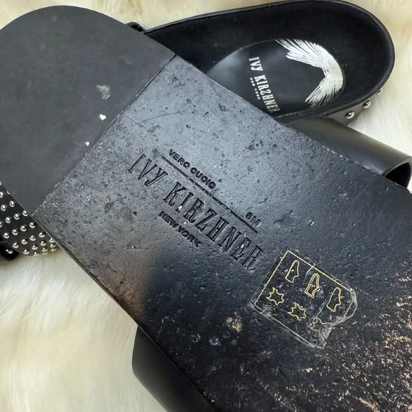 Ivy Kirzhner Studded Slide Sandals - Picture 4 of 7